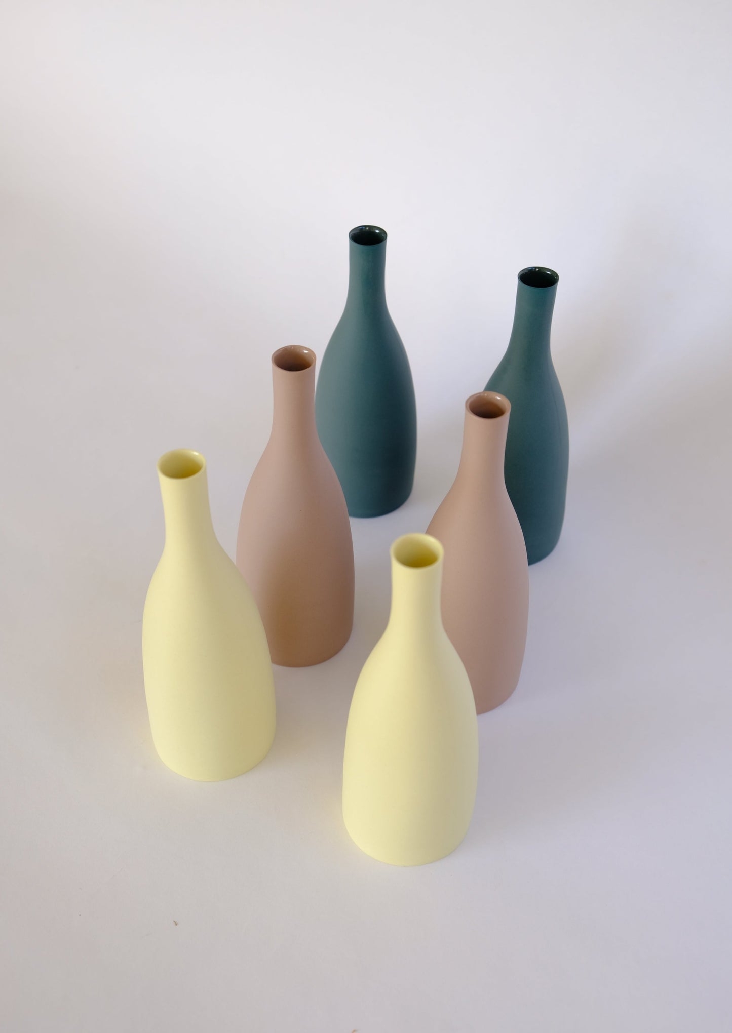 SOLIFLORE - "BOUTEILLE À SAKÉ" - VERT ALHAMBRA